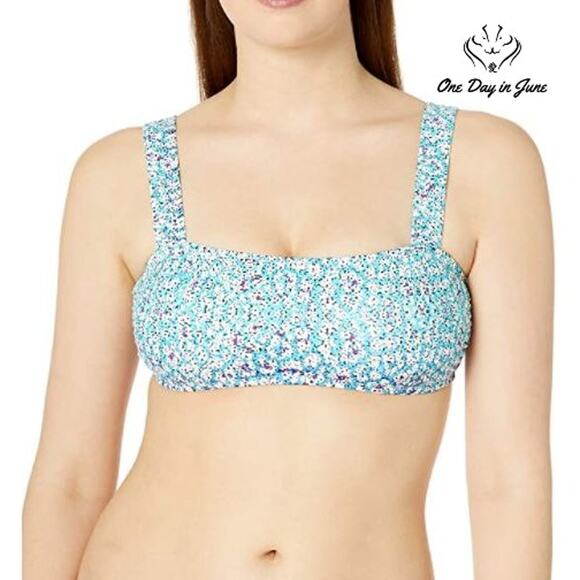 Athena Bandeau Bikini Top Swimsuit Size 16 - Picture 1 of 4